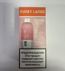 FUNKY LANDS Vi10000 Вишнёво-Персиковый Лимонад МТ